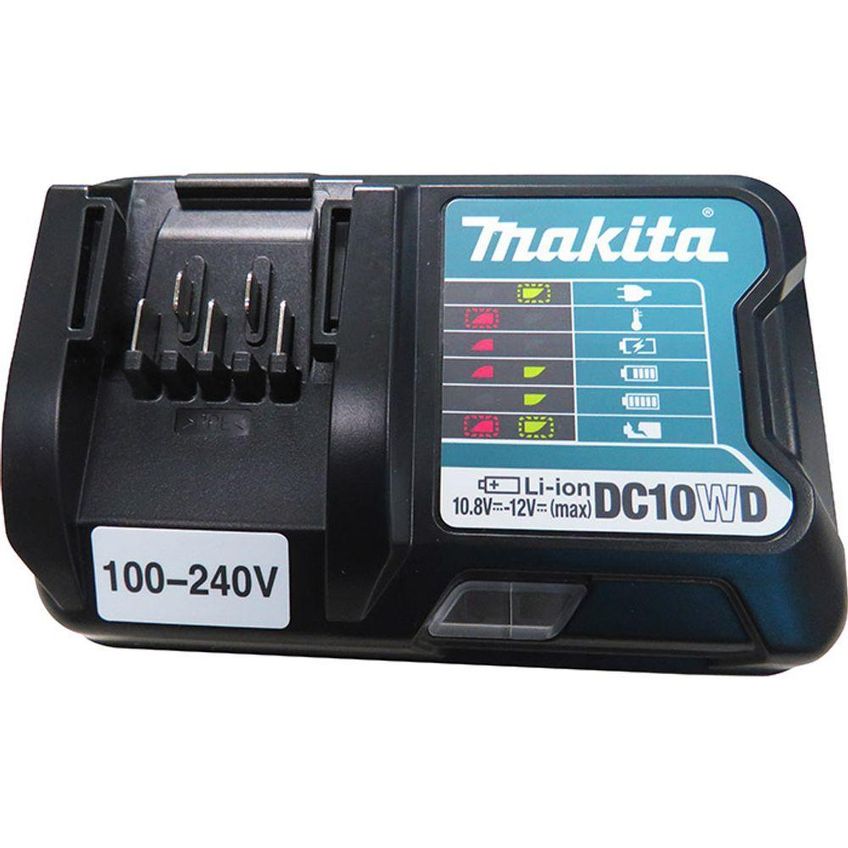 Parafusadeira Furadeira 10mm Sem Fio 12v Com 2 Baterias Carregador Maleta Df333dwye Makita - imagem 4