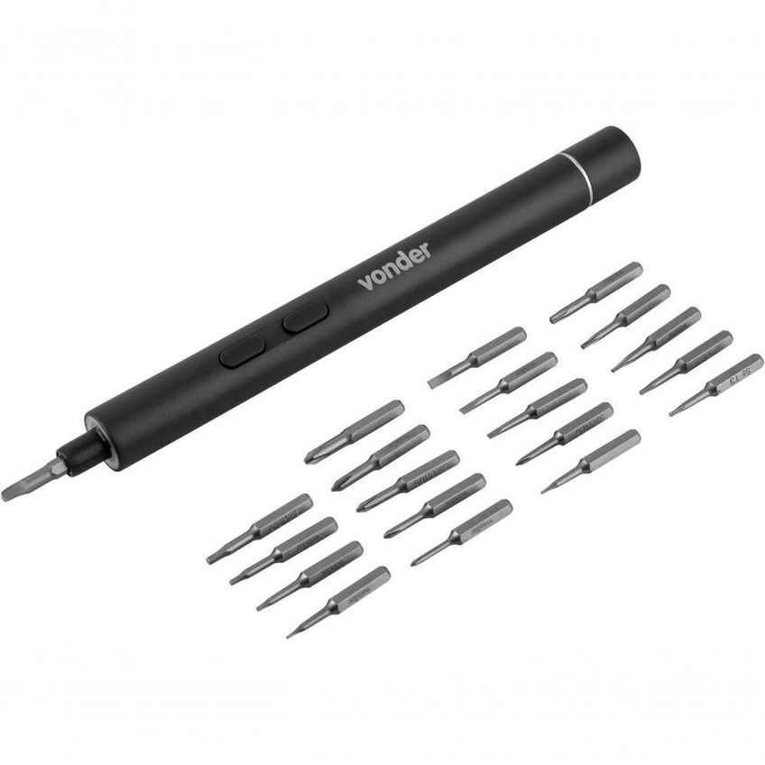 Parafusadeira Precisão Bateria 3,7v Tipo Caneta Vonder - imagem 3