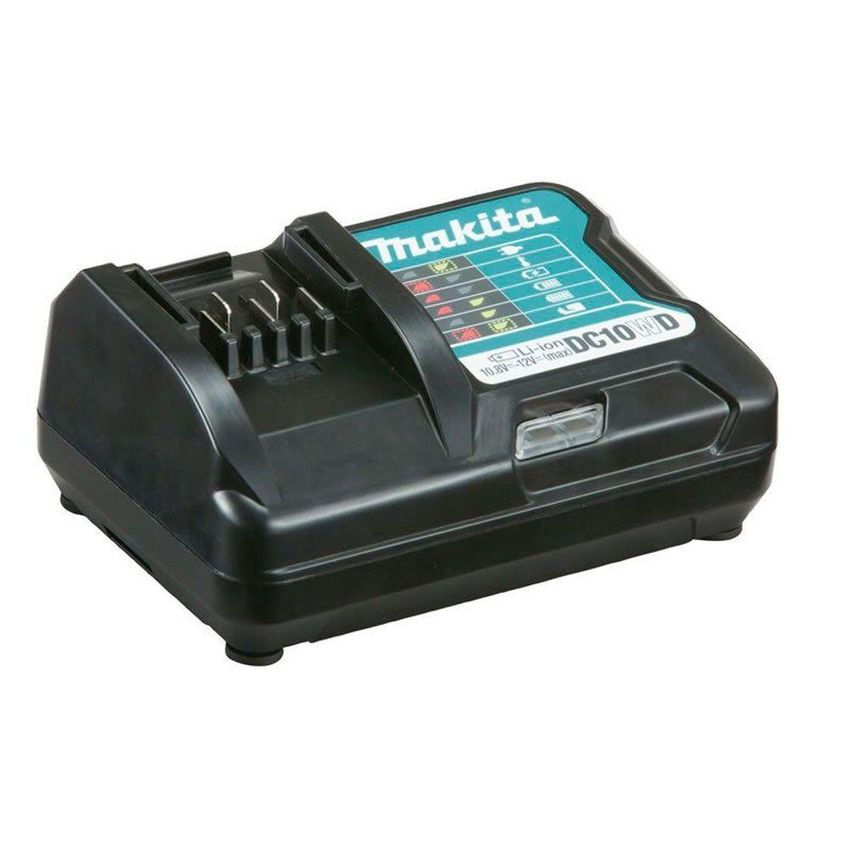 Parafusadeira Furadeira Impacto 12v Rosa 10mm Sem Fio 2 Baterias Carregador Maleta Hp333dwyep Makita - imagem 4
