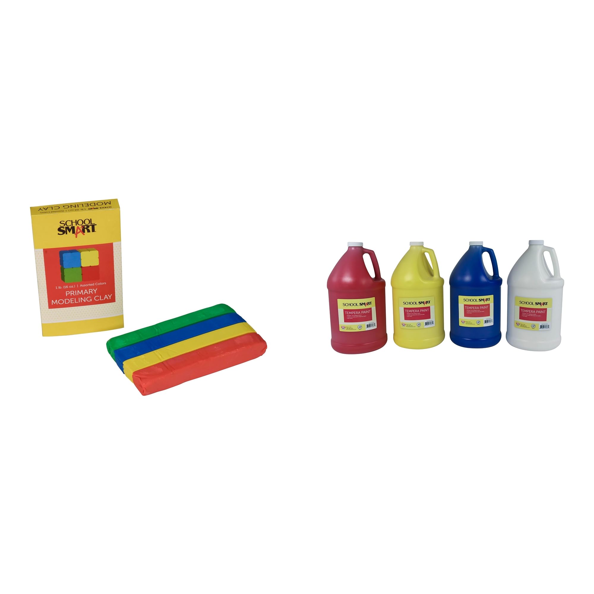 Kit Combinado De Modelagem De Tintas De Argila E Têmpera Casafoyer