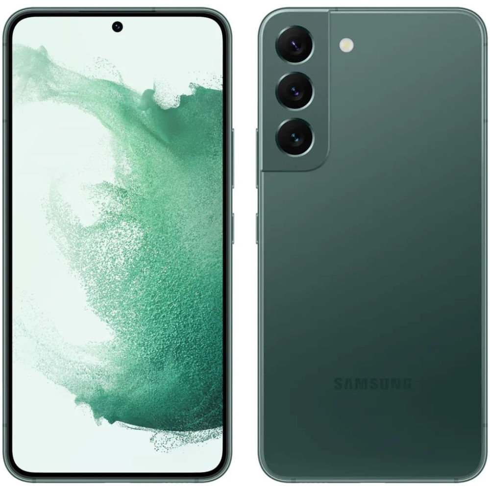 Usado: Samsung S22 128 Gb Verde - Muito Bom