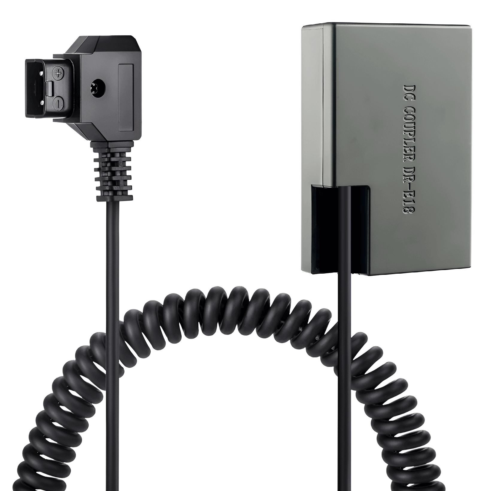 Adaptador Espiral Dc Dr-e18 Dummy Pd Bateria Canon Lp-e17 Para D-tap