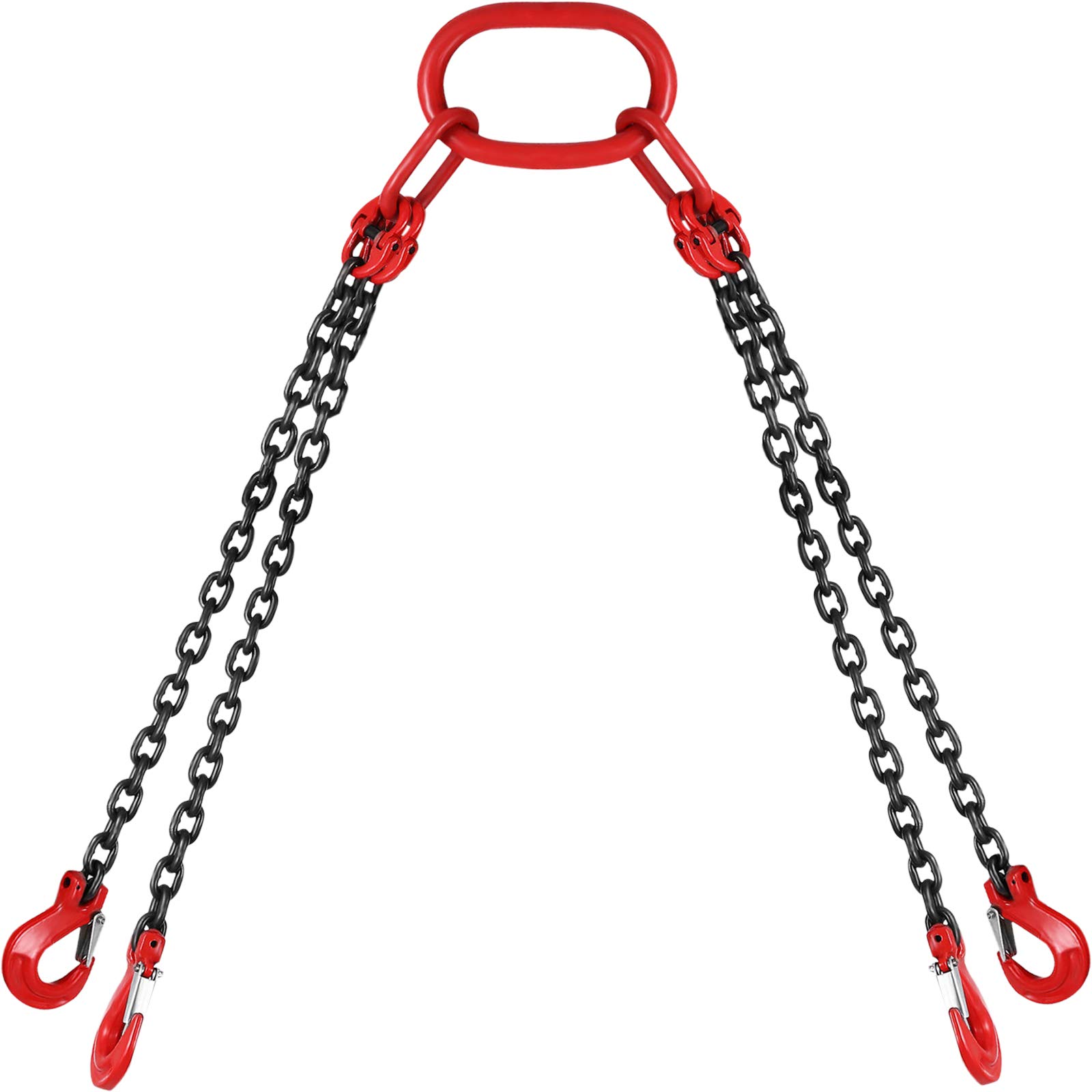 Chain Sling Vevor 5/16 Polegadas X 5 Pés De Liga De Aço G80 De 3 Toneladas