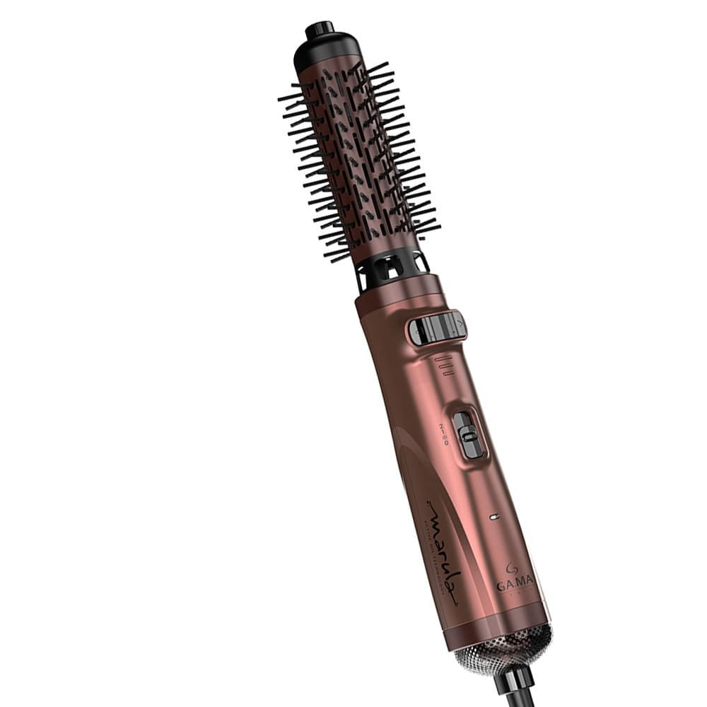 Escova Rotativa Secadora Ga.ma Italy Marula Com Tecnologia De Óleos Essenciais, 3d Therapy Ultra Ion E Cabo Giratório 360°