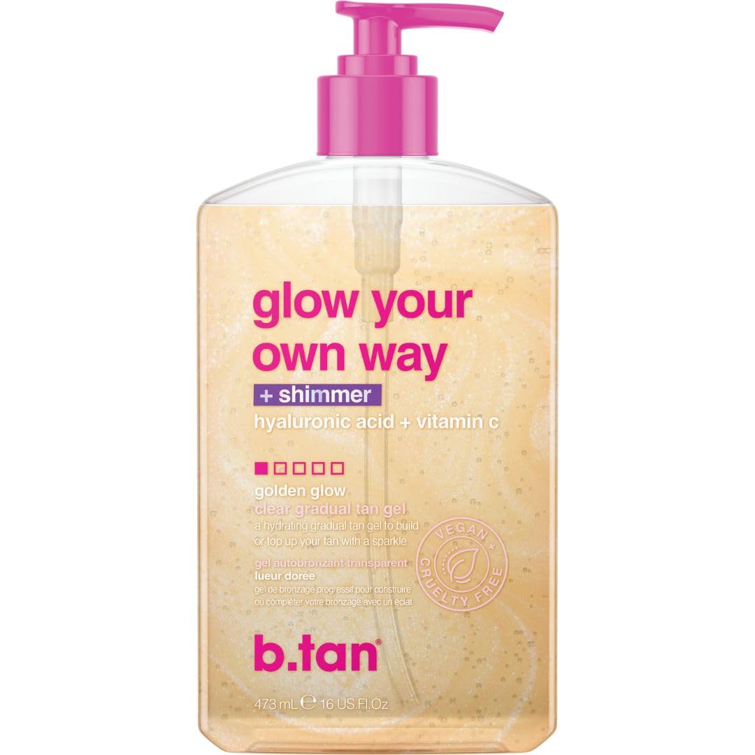 Gel Autobronzeador B.tan Clear Gradual Glow Sunkissed 480 Ml