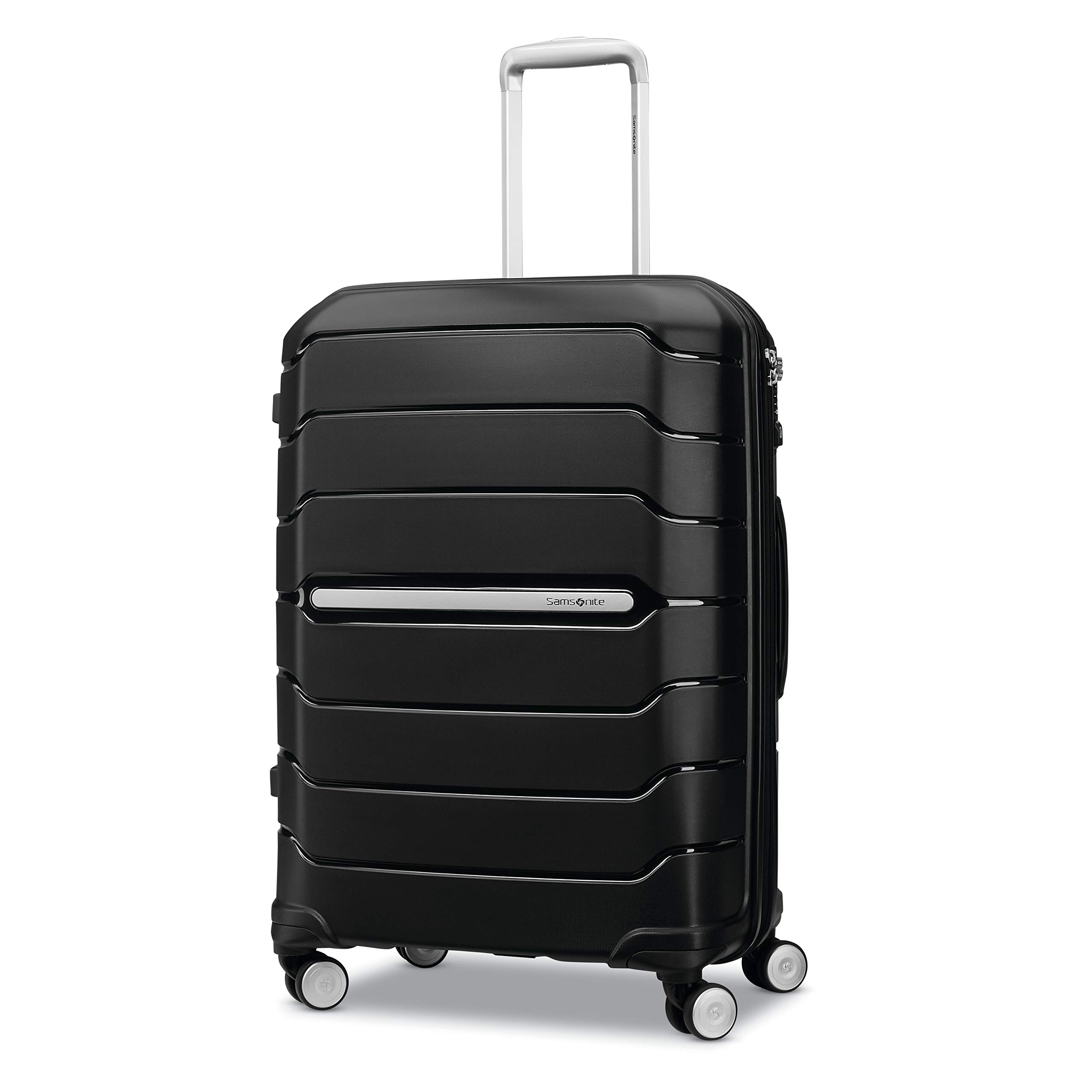Bagagem Samsonite Freeform Hardside Expansível De 24 Polegadas Preta