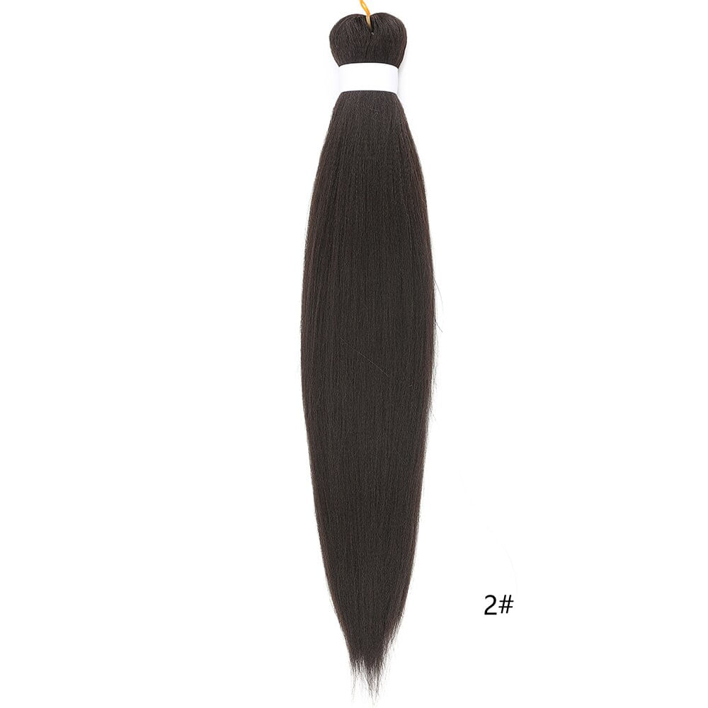 Braiding Hair Prestretched Ez Braids, 8 Pacotes, Preto Sintético