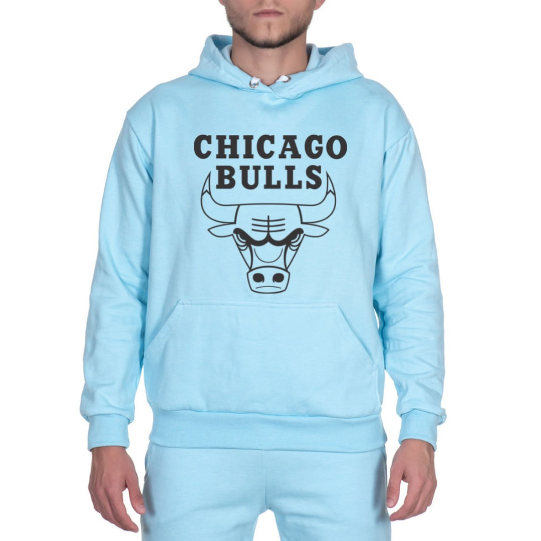 white bulls moletom com capuz