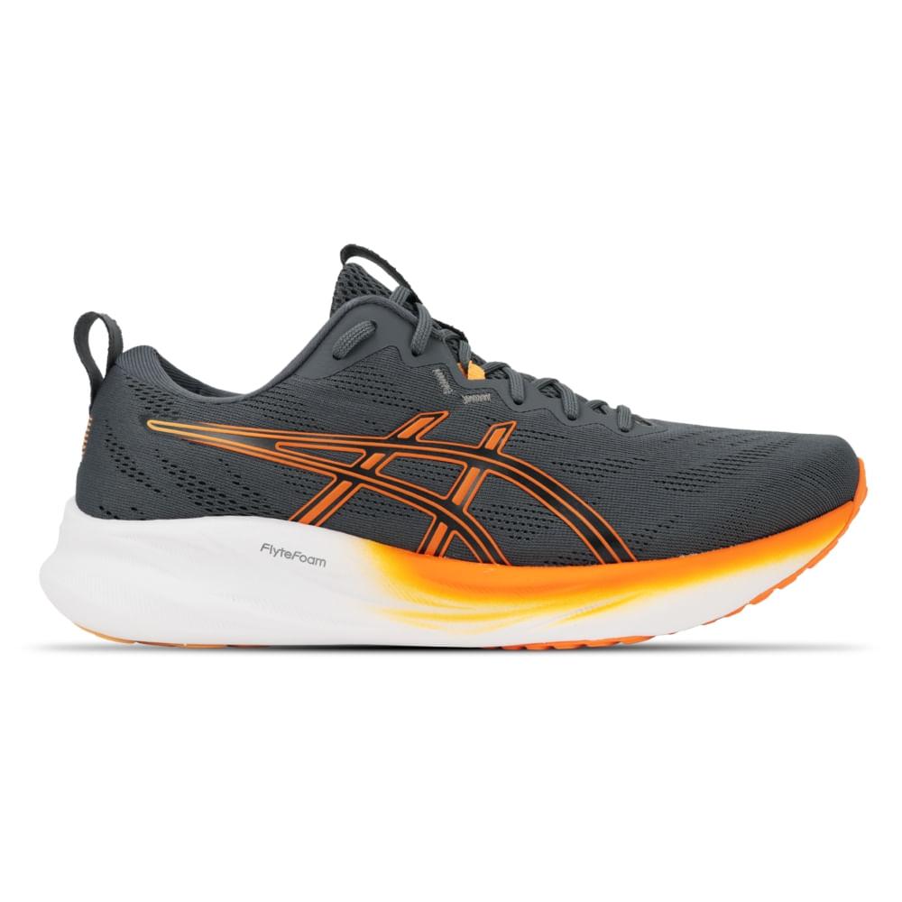 Tenis Asics Gel-pulse 16 Se Cinza/laranja 041