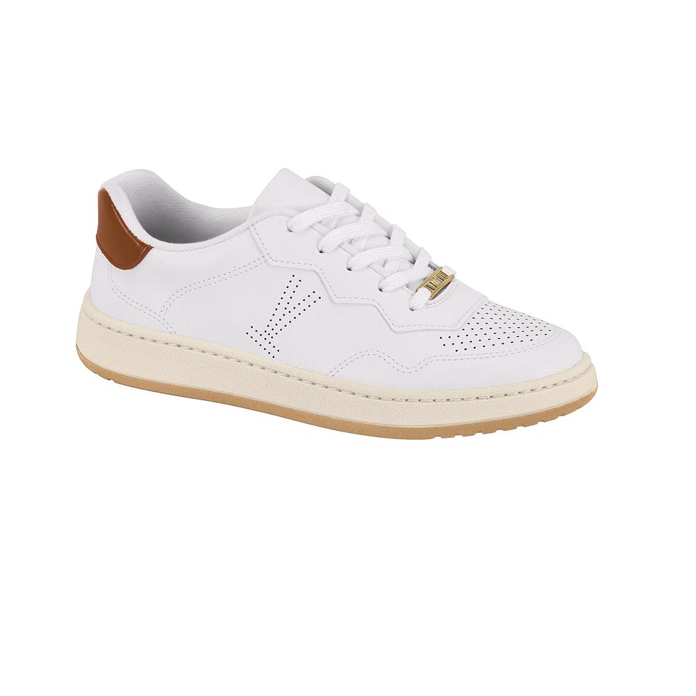 Tenis Vizzano Casual Ref 1466.100.30614 Branco/marrom 39