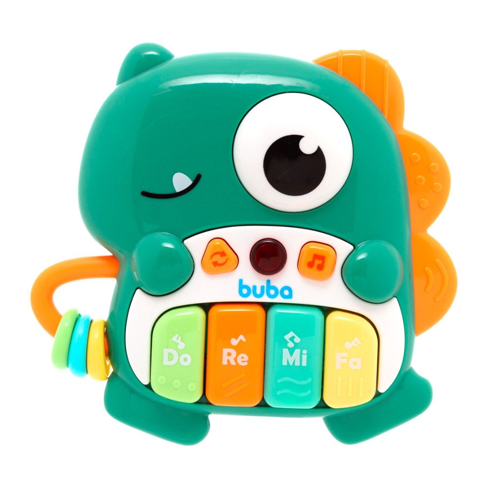 Brinquedo Interativo Dino Musical Verde Buba 19702
