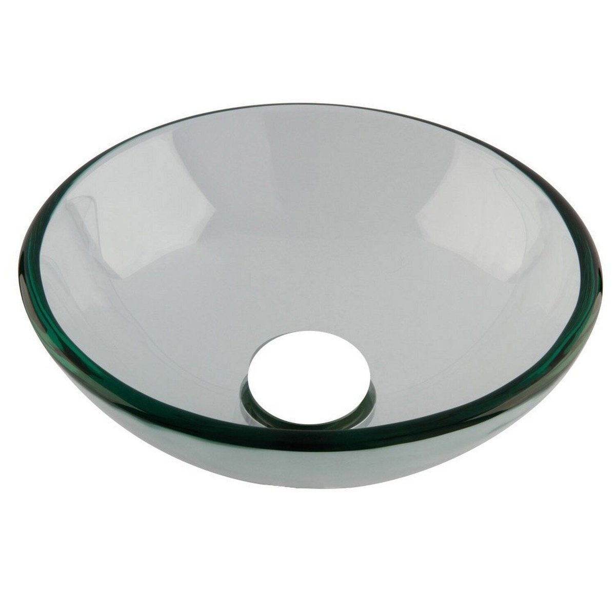 Cuba De Vidro 31cm Sem Válvula Morion Astra Transparente