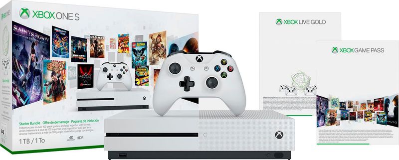 Console Xbox One S 1tb + um Controle + 3 Meses