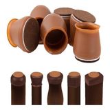 Kit 32 Feltro Na Sola Apoios Para Pé De Cadeiras E Outros