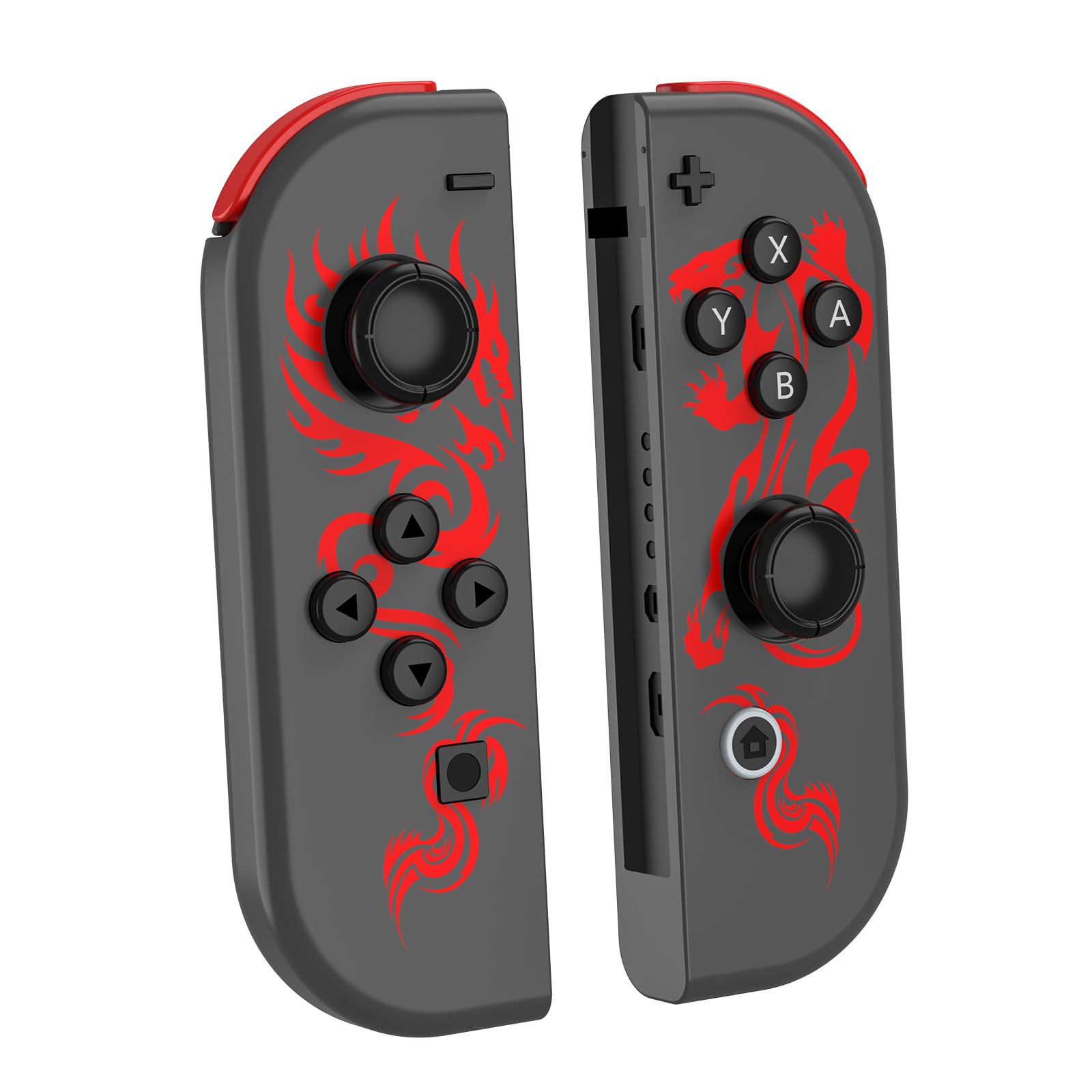 Substituição Do Controlador Nintendo Switch Red Dragon
