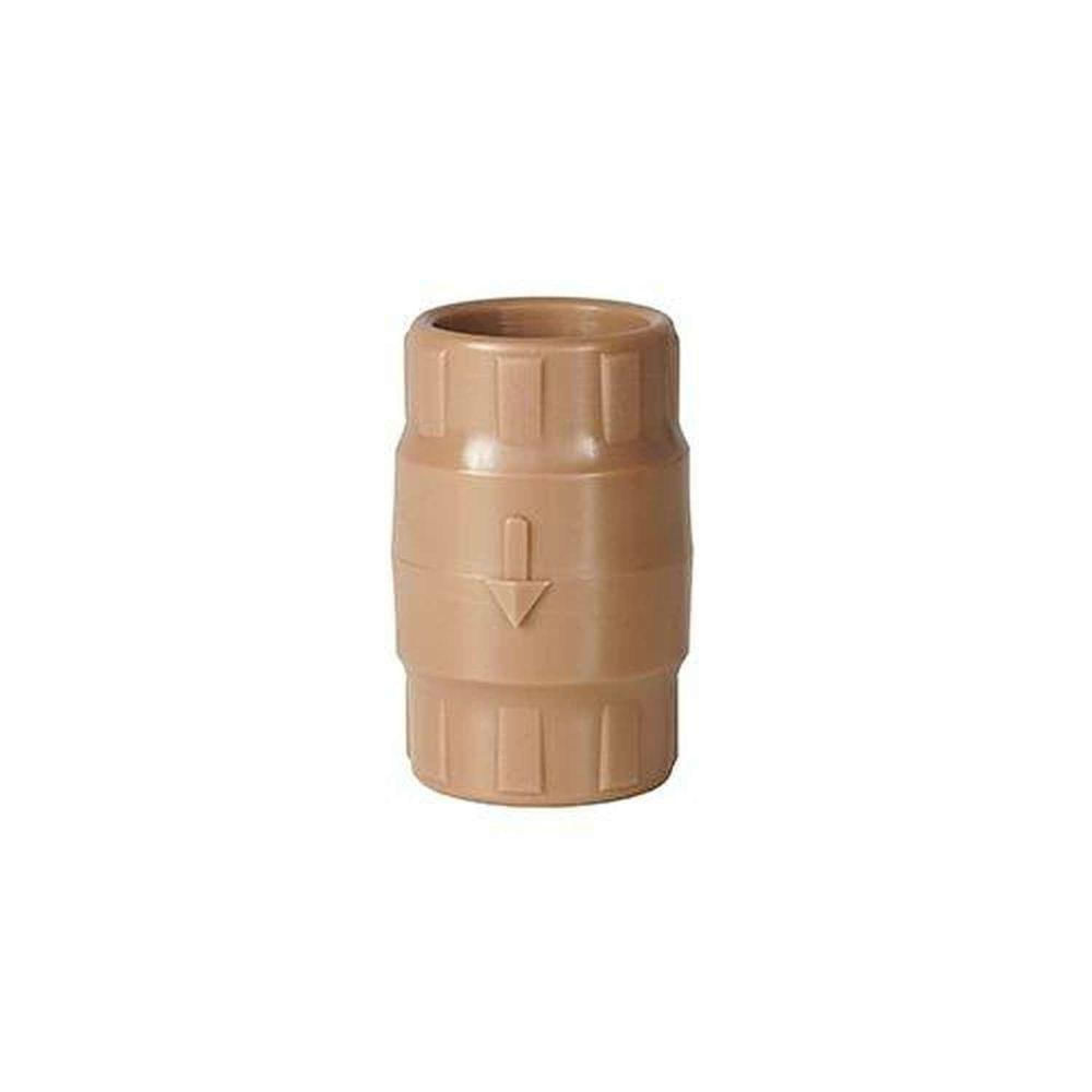 Válvula Retenção Soldável 50mm Pvc Marrom - Uso Em Tubulações De Água ...