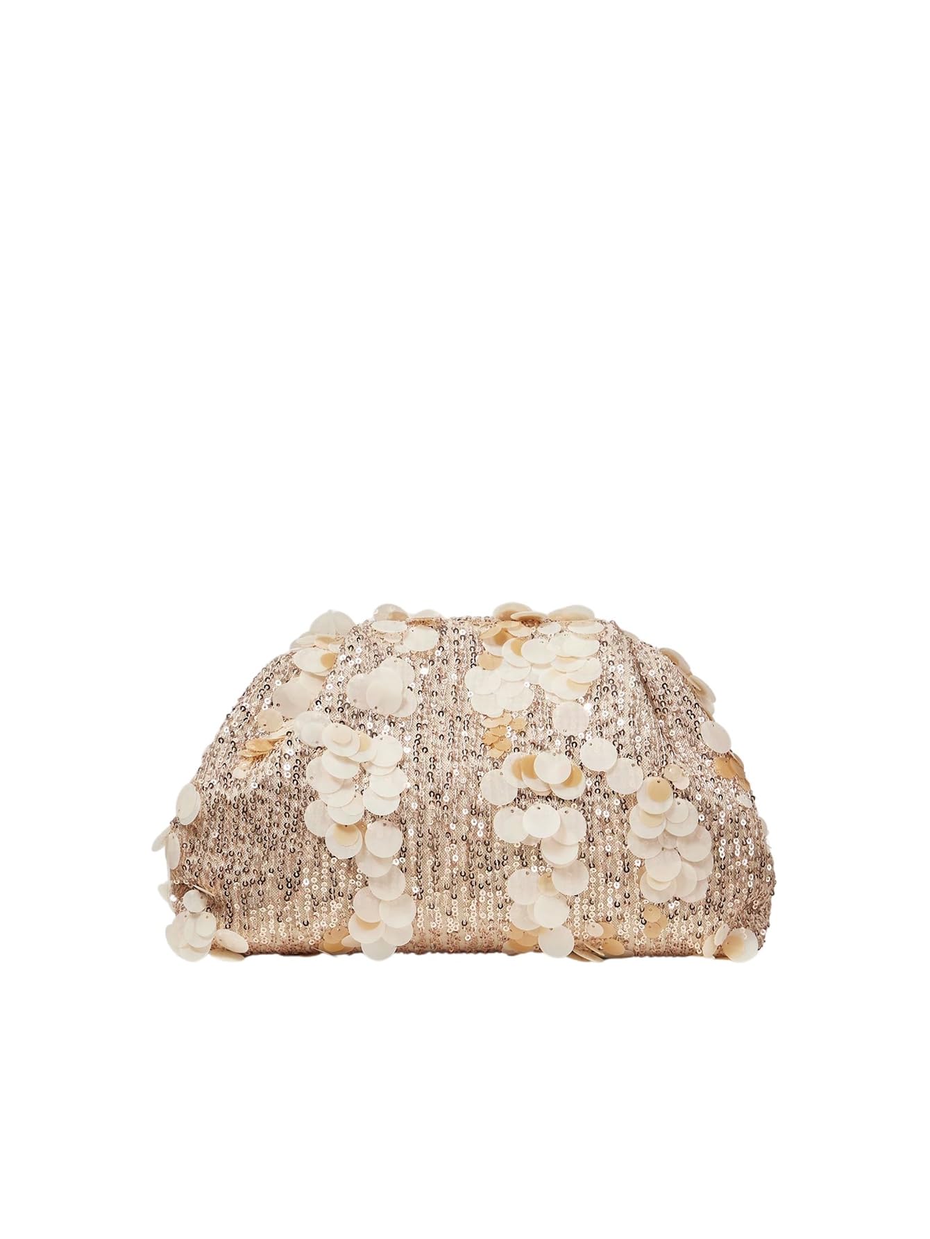 Bolsa De Noite Qwinee Dumpling Clutch Purse Faux Leather