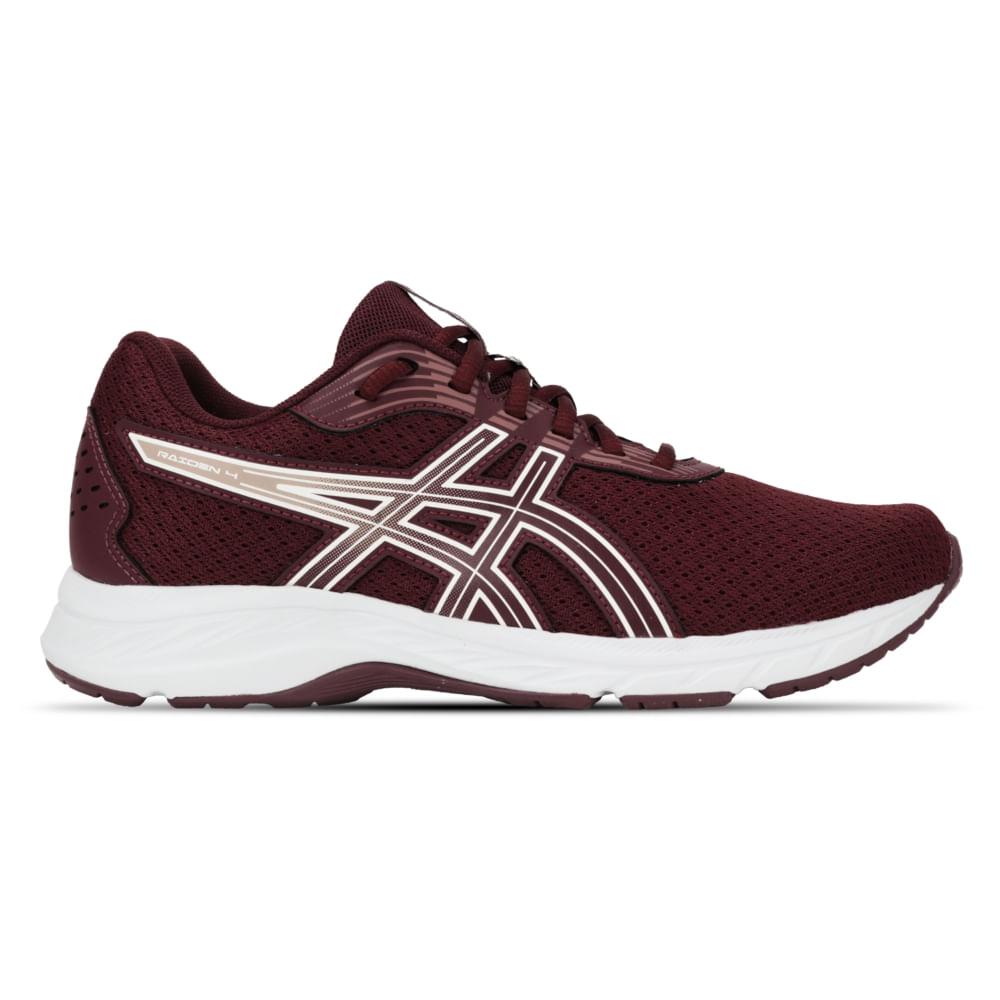 Tenis Asics Raiden 4 Vermelho/branco 038