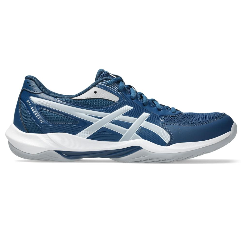 Tenis Asics Gel-rocket 12 Azul/cinza 43