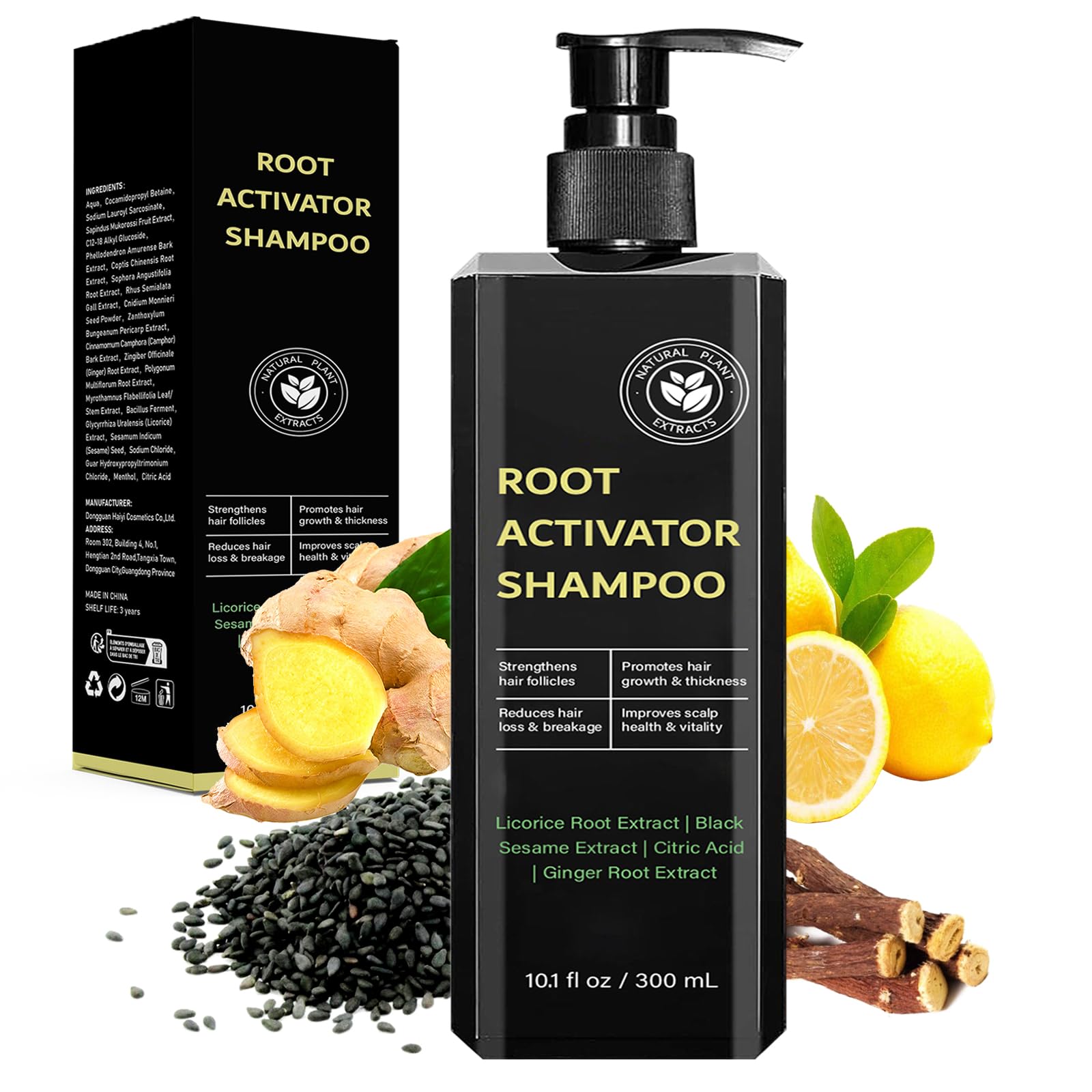 Shampoo Spartans Root Activator Para Homens E Mulheres 300ml