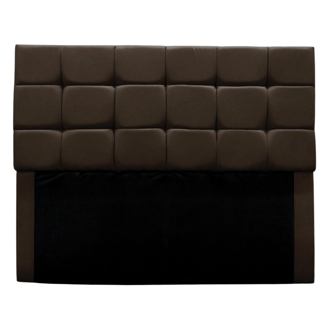 Cabeceira Estofada Cama Box Casal 140 Cm Clara Suede