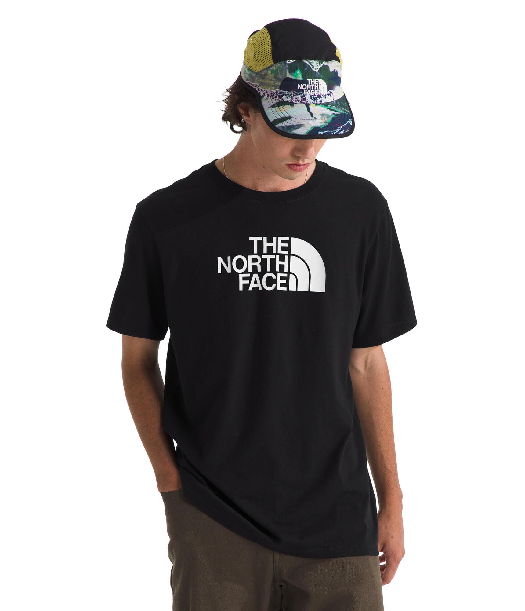 Camiseta Masculina The North Face Core Half Dome - M - Preta/branca