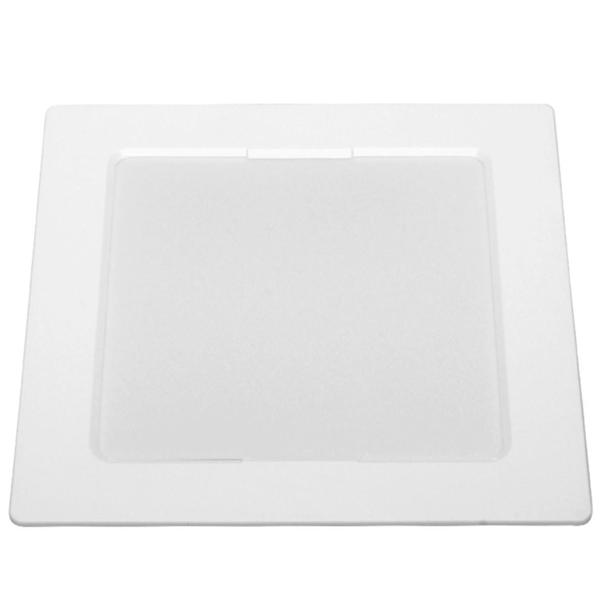 Painel Com Placa De Led Taschibra 24w Lys Quadrado Embutir Bivolt 4000k Luz Neutra