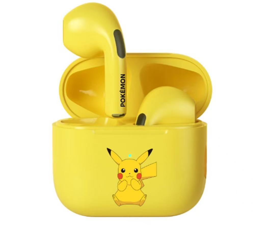 Fones De Ouvido Bluetooth Sem Fio Pokémon Pikachu Compact