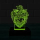 Luminária Led 3D Harry Potter Abajur 6 - Verde