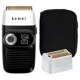 Barbeador Kemei Kit Profissional Corte Rente Conforto
