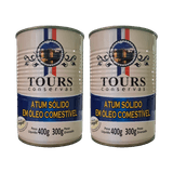 Kit 2x: Atum Sólido Em Óleo Tours 400g