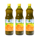 Kit 3x: Suco Tangerina Integral 100% Orgânico Sem Açúcar 1l