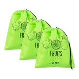 Kit 3x: Saco Para Frutas (fruits) So Bags