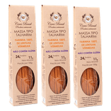 Kit 3x: Macarrão Talharim Lentilha Vermelha S/glút Ceres200g