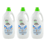 Kit 3x: Lava Roupas Concentrado Biodegradável Bioz Green 3l