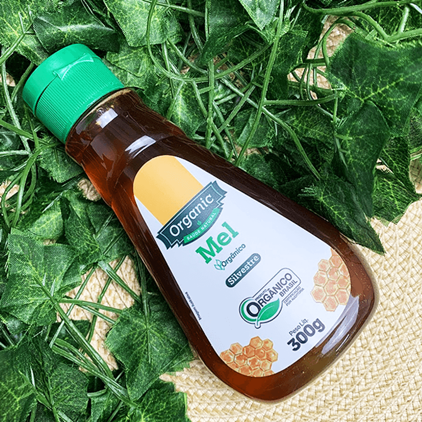 Kit 6x: Mel Puro Orgânico Organic 300g - imagem 2