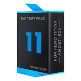 Bateria Mamen Ahdbt-901 Para Gopro Hero 12/11/10/9 Black