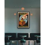 Quadro Decorativo Café De Malt Kneipp - 70x50cm