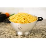 Passador De Macarrão Em Alumínio 22cm