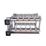 Kit Giratório Em Aço Inox 430 Super Gda Regulável Lobo Churrasqueiras Tamanho 11-78 Bivolt