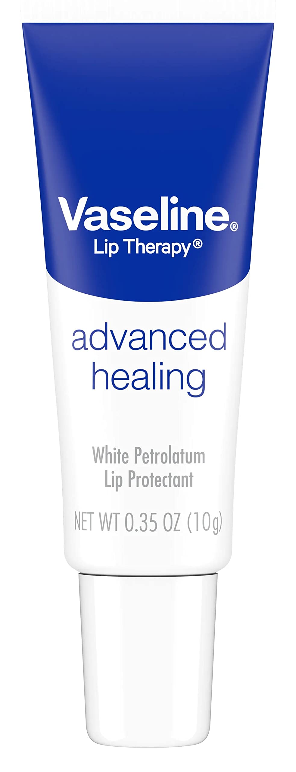 Bálsamo Labial Vaseline Lip Therapy Advanced Healing, Pacote Com 3 Unidades