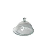 Queijeira Clear De Vidro 14 X 10 Cm Transparente