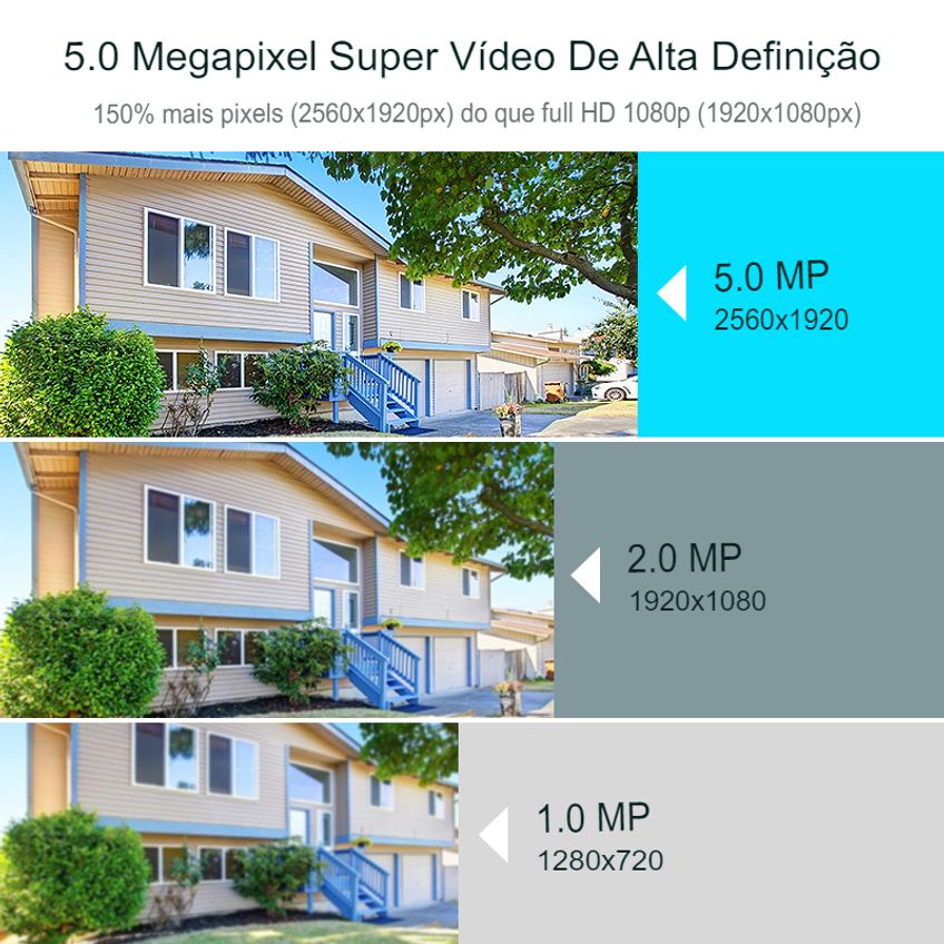 Câmera De Segurança Ip Wifi Externa 5mp Zoom Optico 10x E Ptz Detecção De Movimento Inteligente Audio Bidirecional Ip66 - imagem 3
