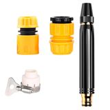 Bico Alta Pressão Jato Regulável Mangueira Conector Rápido