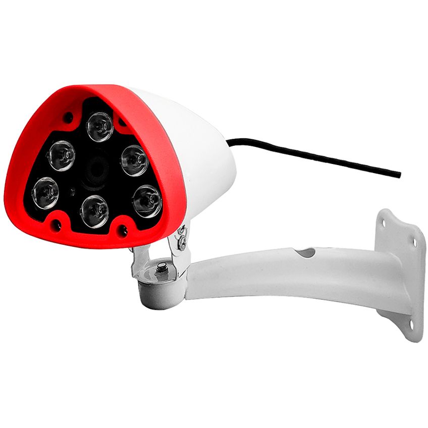 Câmera De Segurança Blindada Vigilância Ip Rj45 Alta Resolução Hd 1280 * 960p Visão Noturna Externa Ip66 Noite Dia - imagem 5