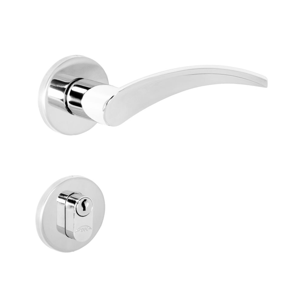 Fechadura Fly Z Arouca Externa 55mm Roseta Cromado