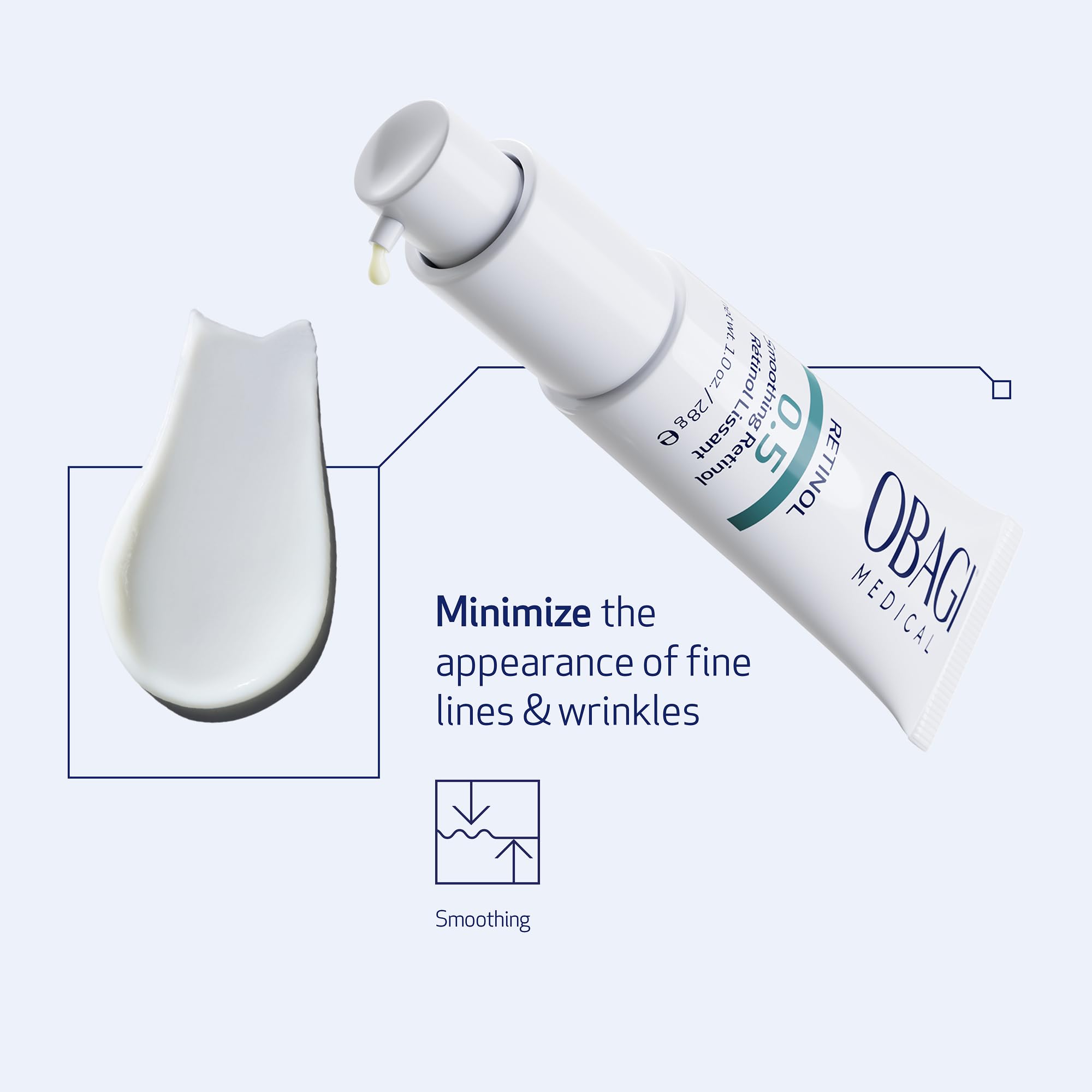 Creme Obagi Medical Retinol 0,5 Reduz Linhas Finas Em 30 Ml