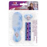 Kit Pente + Elásticos Frozen Condor