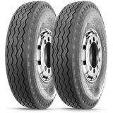 Kit 2 Pneu Aro 22 11.00-22 Wetslake 152/147g 16pr Cr940