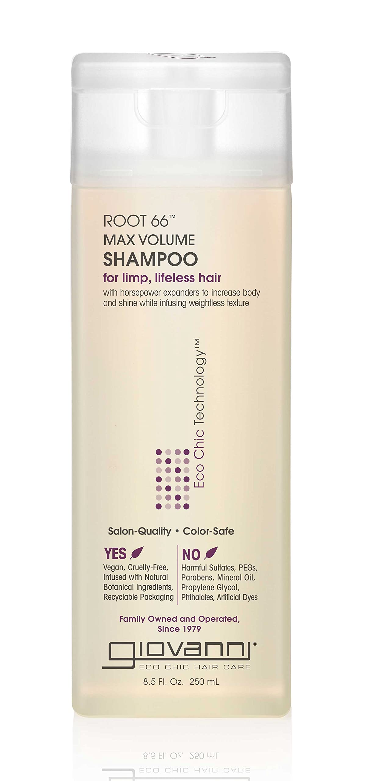 Shampoo Giovanni Root 66 Max Volume 250ml